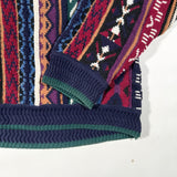 Vintage 90’s Chaps Ralph Lauren Coogi-Style Knit Sweater