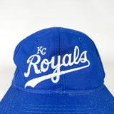 Vintage 90s Kansas City Royals The Game Script Snapback Hat