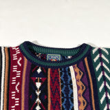 Vintage 90’s Chaps Ralph Lauren Coogi-Style Knit Sweater