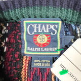 Vintage 90’s Chaps Ralph Lauren Coogi-Style Knit Sweater