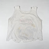 Vintage 80's Road Monster Born 2 Blast Cropped Tank Top T-Shirt