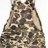 Vintage 1985 Carhartt BU103 Duck Camo Hunting Overalls