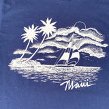 Vintage 80's Maui Hawaii Souvenir T-Shirt