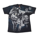 Vintage 90's Harley Davidson AOP Wolf T-Shirt