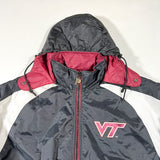 Vintage 90’s Pro Player Virginia Tech Hokies Puffer Jacket