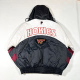 Vintage 90’s Pro Player Virginia Tech Hokies Puffer Jacket