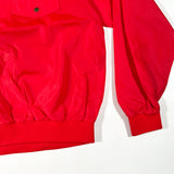 Vintage 80’s Eddie Bauer Red Nylon Pullover Jacket