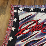 Vintage 90's Dale Earnhardt NASCAR Racing Blanket