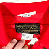 Vintage 80’s Eddie Bauer Red Nylon Pullover Jacket