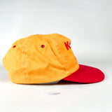 Vintage 90s Kodak Film Racing Yellow Red Snapback Hat