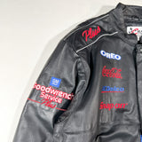 Vintage 90’s Dale Earnhardt Goodwrench Leather Racing Jacket