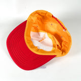 Vintage 90s Kodak Film Racing Yellow Red Snapback Hat