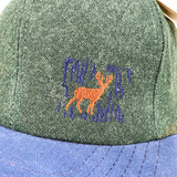 Vintage 90's Duxbak Deer Two Tone Hat