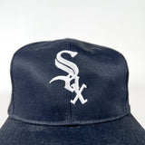 Vintage 90s Chicago White Sox MLB Plain Logo Snapback Hat