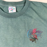 Vintage 1997 Caribbean Soul Parrot Pirate Graphic T-Shirt
