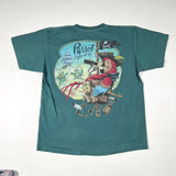 Vintage 1997 Caribbean Soul Parrot Pirate Graphic T-Shirt