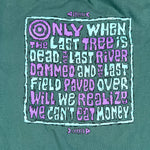 Vintage 90’s Aloré Environmental Quote Graphic T-Shirt