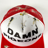 Vintage 80's Damn Pigeons Poop Novelty Trucker Hat