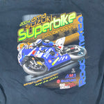 Vintage 2004 AMA Suzuki Superbike Motorcycle Race T-Shirt