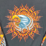 Vintage 90’s Good Sports Flaming Eagle Long Sleeve T-Shirt