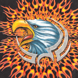 Vintage 90’s Good Sports Flaming Eagle Long Sleeve T-Shirt