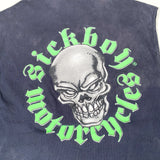 Vintage 90's Sickboy Motorcycles Skull Sleeveless T-Shirt