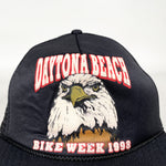 Vintage 1998 Daytona Beach Bike Week Harley Trucker Hat