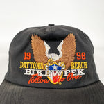 Vintage 1996 Daytona Beach Bike Week Thrashed Hat