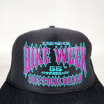 Vintage 1996 Daytona Beach Bike Week Trucker Hat