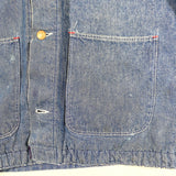 Vintage 60's Blue Bell Denim Blanket Lined Chore Jacket