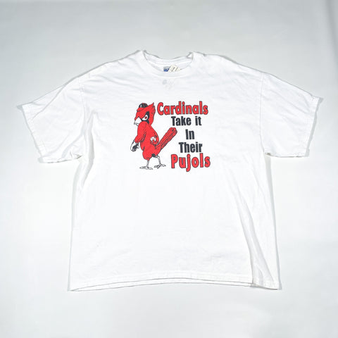 Distressed Cardinal T-shirt / Saint Louis Baseball / Baseball 