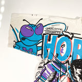 Vintage 90's Charlotte Hornets Magic Johnson AOP T-Shirt