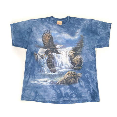 Vintage Y2K The Mountain Eagle Tie Dye T-Shirt