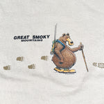 Vintage 1999 Great Smoky Mountains Bear Wrap T-Shirt