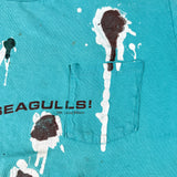 Vintage 80’s “Damn Seagulls!” Lizzy Shirts Pocket T-Shirt