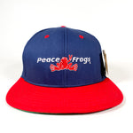 Vintage 90's Peace Frogs Deadstock Hat