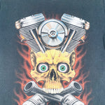 Vintage 2001 Got Head? Panhead Motorcycle Biker T-Shirt