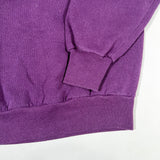 Vintage 90s Blank Deep Purple Crewneck Sweatshirt
