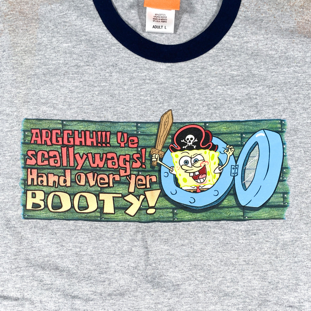 Vintage 2001 Sponge Bob Square Pants Booty T-Shirt – CobbleStore Vintage
