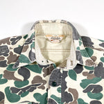 Vintage 90's Cabela's Duck Camo Chamois Shirt