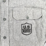 Vintage 50's Flying Cross ROTC Button Up Shirt