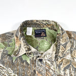 Vintage 80's Rattler's Brand Realtree Button Up Shirt