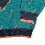 Vintage 90s Robert Bruce Mountain Climbing Knit Sweater