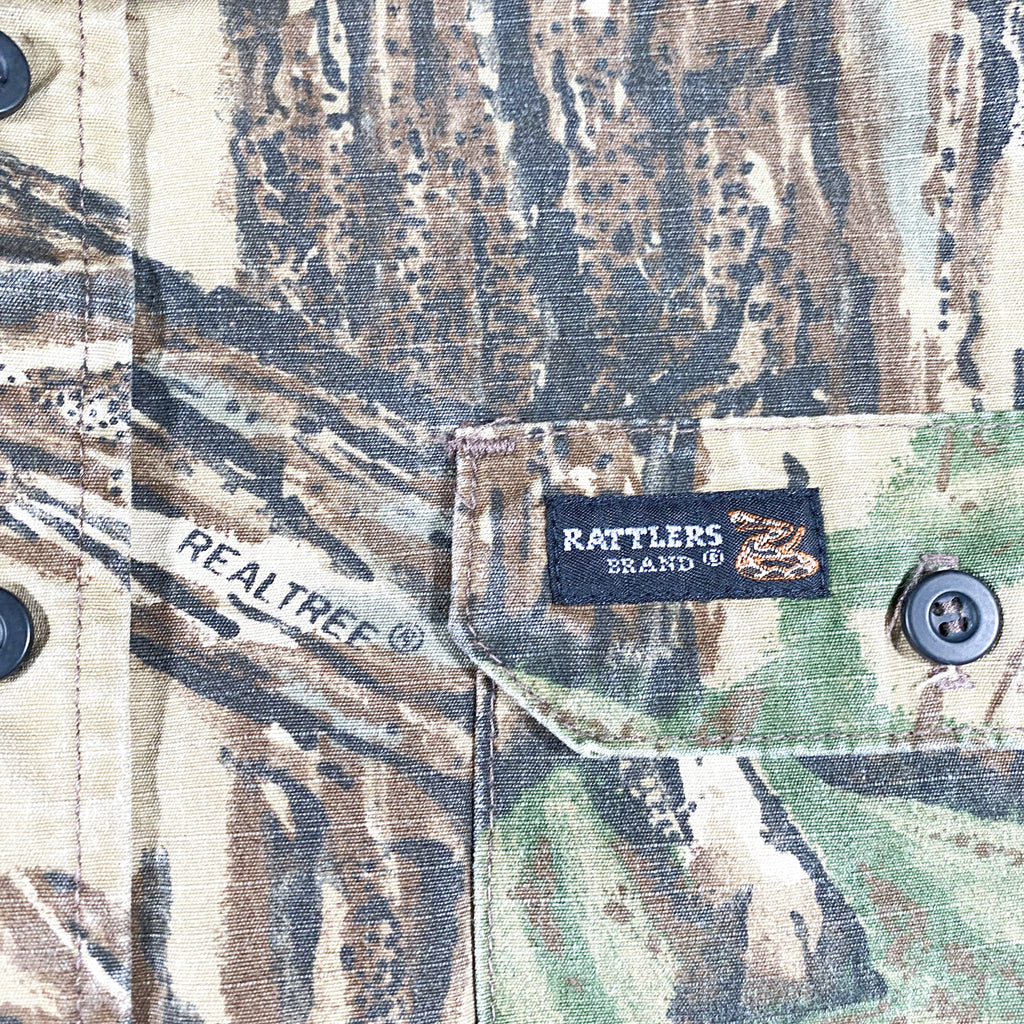 Vintage 80's Rattler's Brand Ripstop Realtree Shirt – CobbleStore Vintage