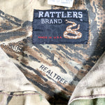 Vintage 80's Rattler's Brand Ripstop Realtree Shirt