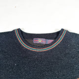 Vintage 90s Robert Bruce Mountain Climbing Knit Sweater