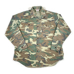 Vintage 90's Prentiss Outdoors Camo Chamois Shirt