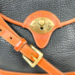 Vintage 90's Dooney & Bourke Cavalry Spectator Shoulder Bag