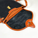 Vintage 90's Dooney & Bourke Cavalry Spectator Shoulder Bag