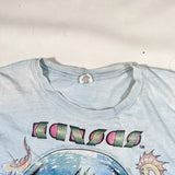 Vintage 1979 Kansas World Tour Monolith Blue Band T-Shirt